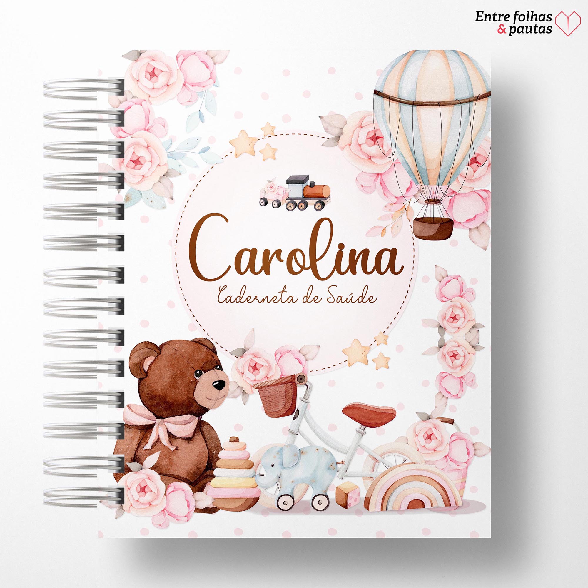 Caderneta de saúde do bebê - minha menina personalizado - Imagem 15