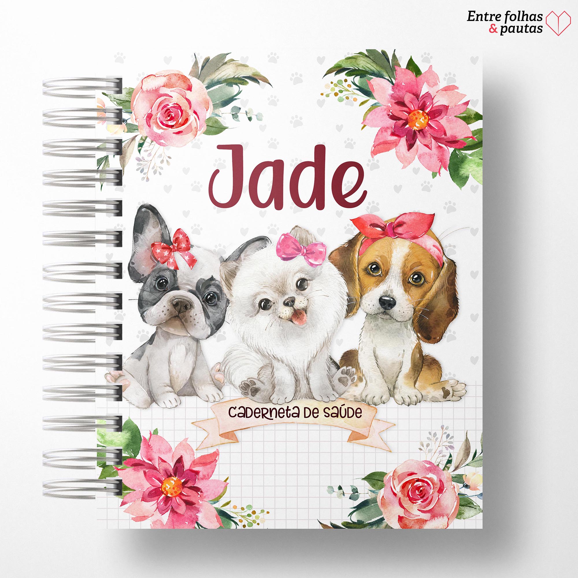 Caderneta de saúde do bebê - minha menina personalizado - Imagem 16
