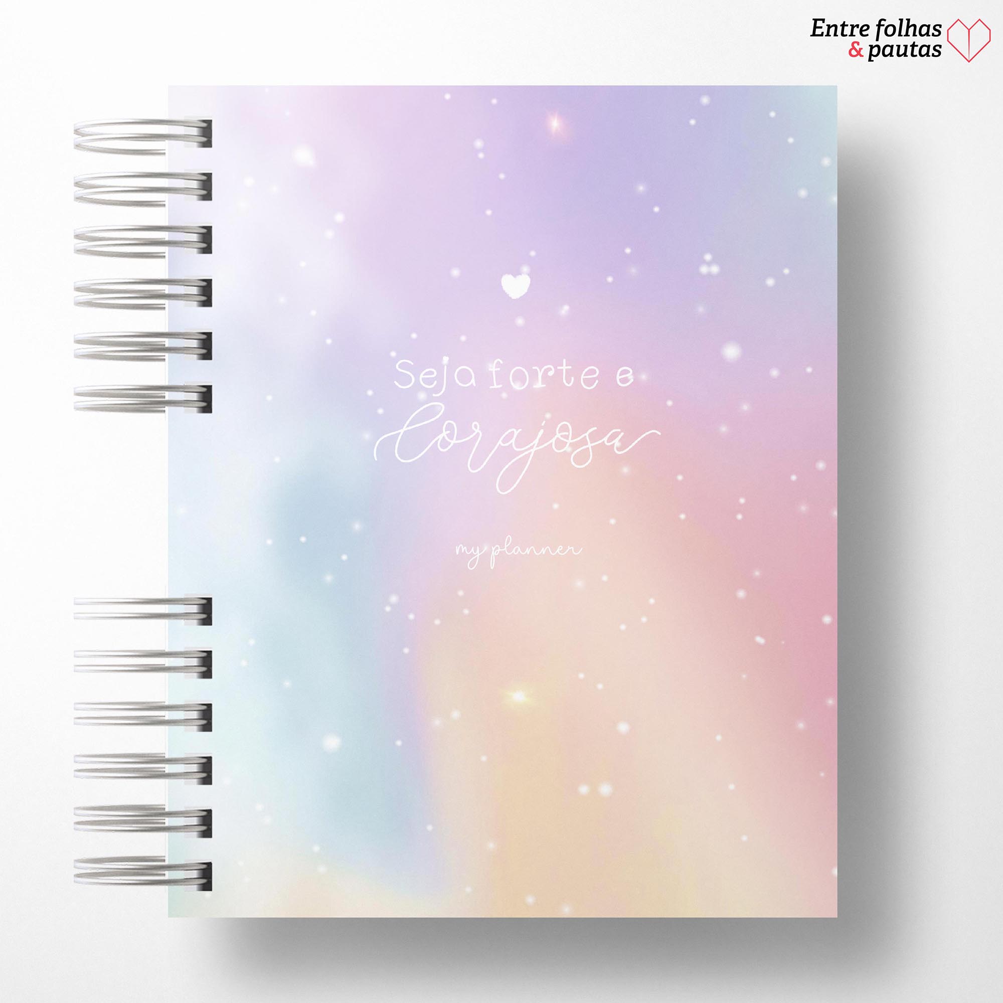 Planner pessoal permanente personalizado - fofura - Imagem 45