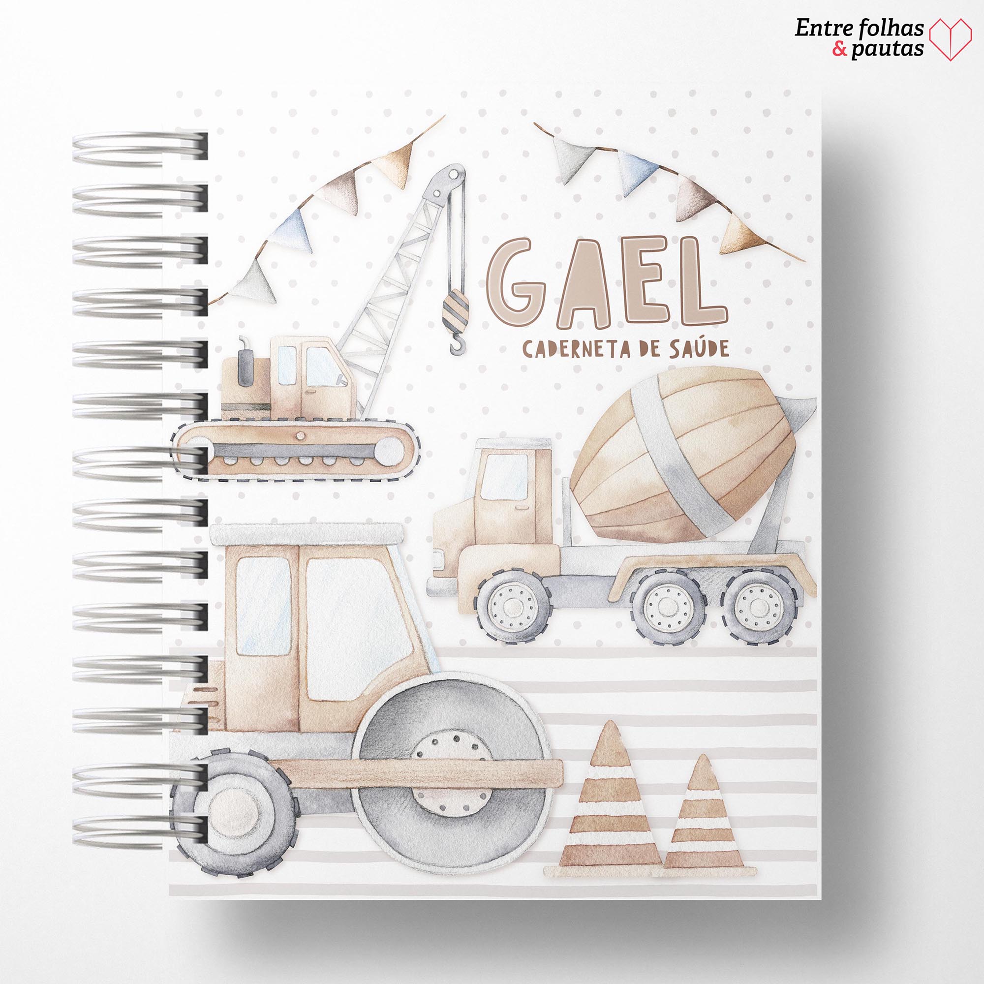 Caderneta de saúde do bebê - meu menino personalizado - Imagem 17