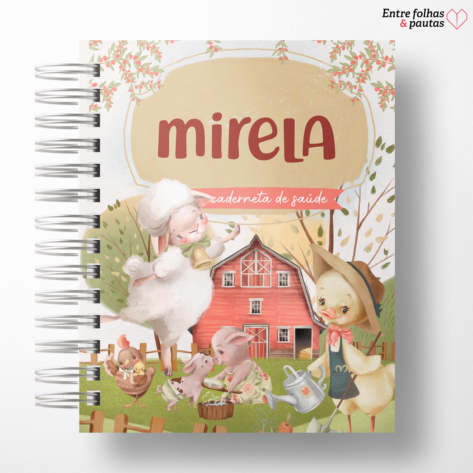 Caderneta de saúde do bebê - minha menina personalizado - Imagem 19