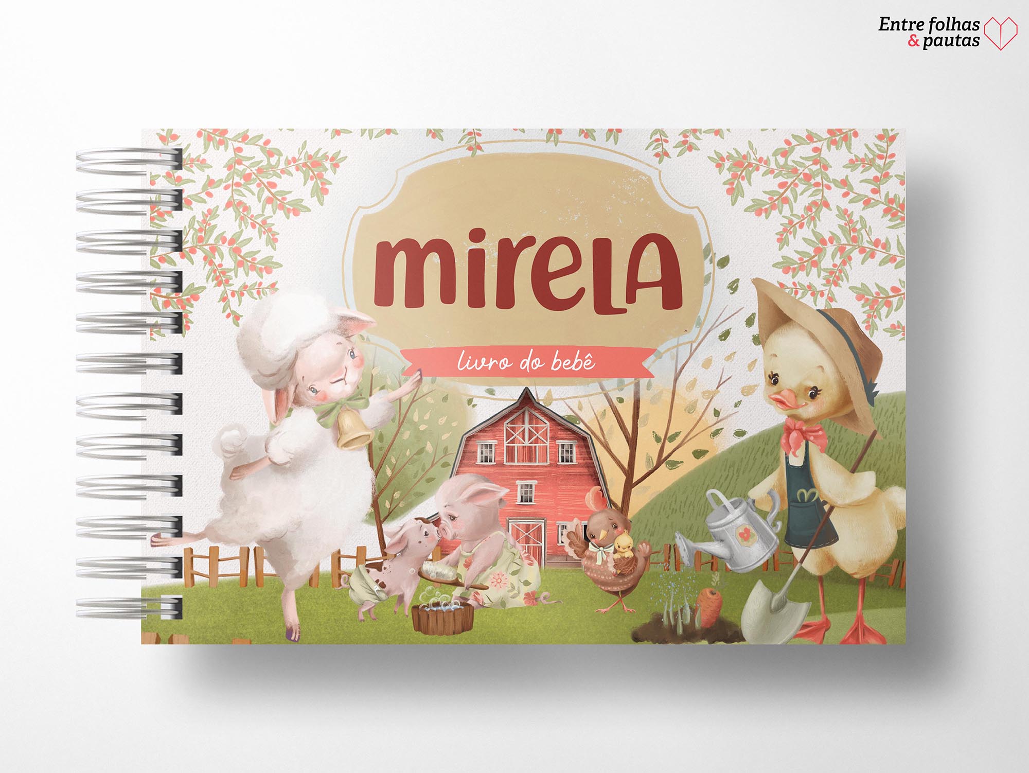 Livro do bebê menina personalizado - Imagem 30