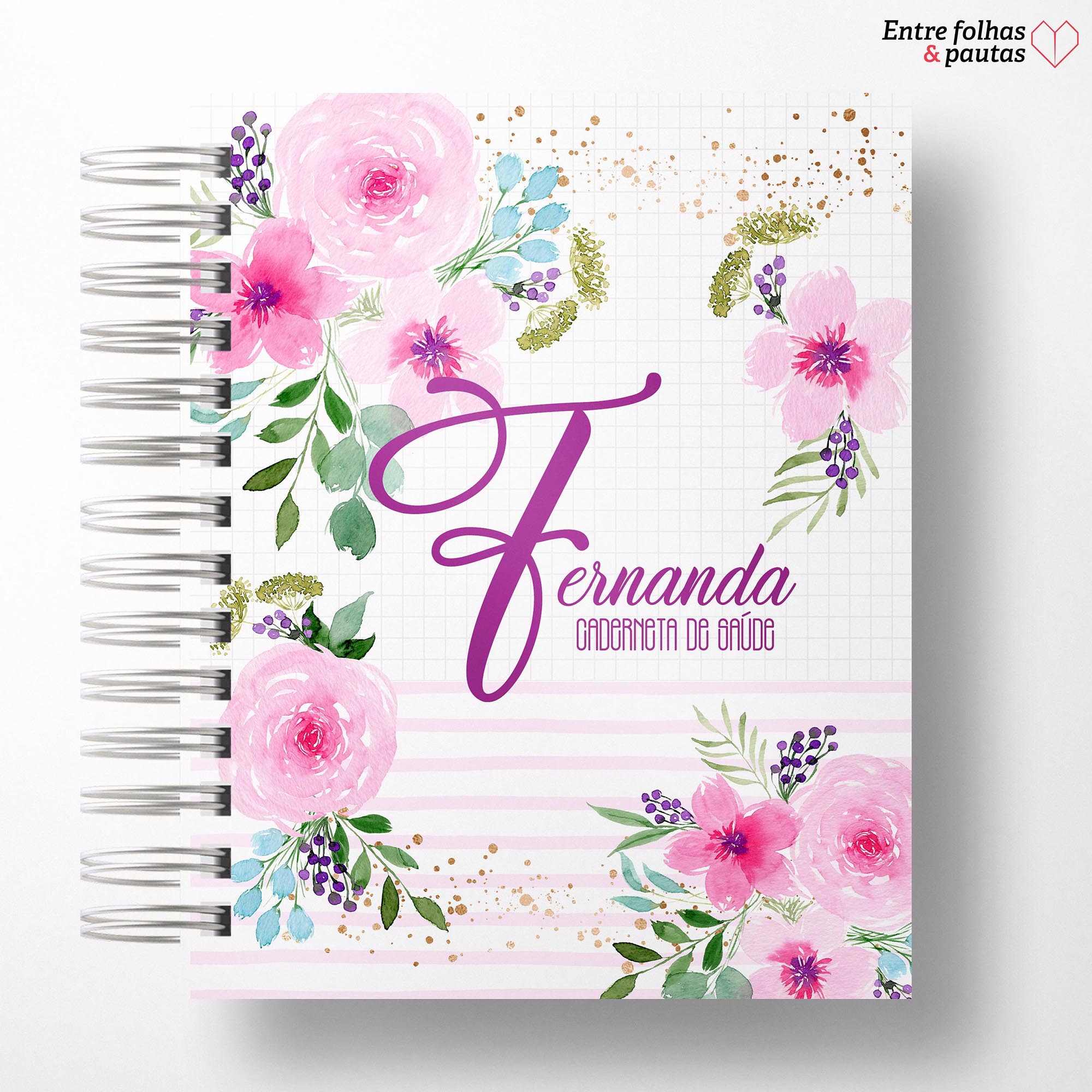 Caderneta de saúde do bebê - minha menina personalizado - Imagem 20