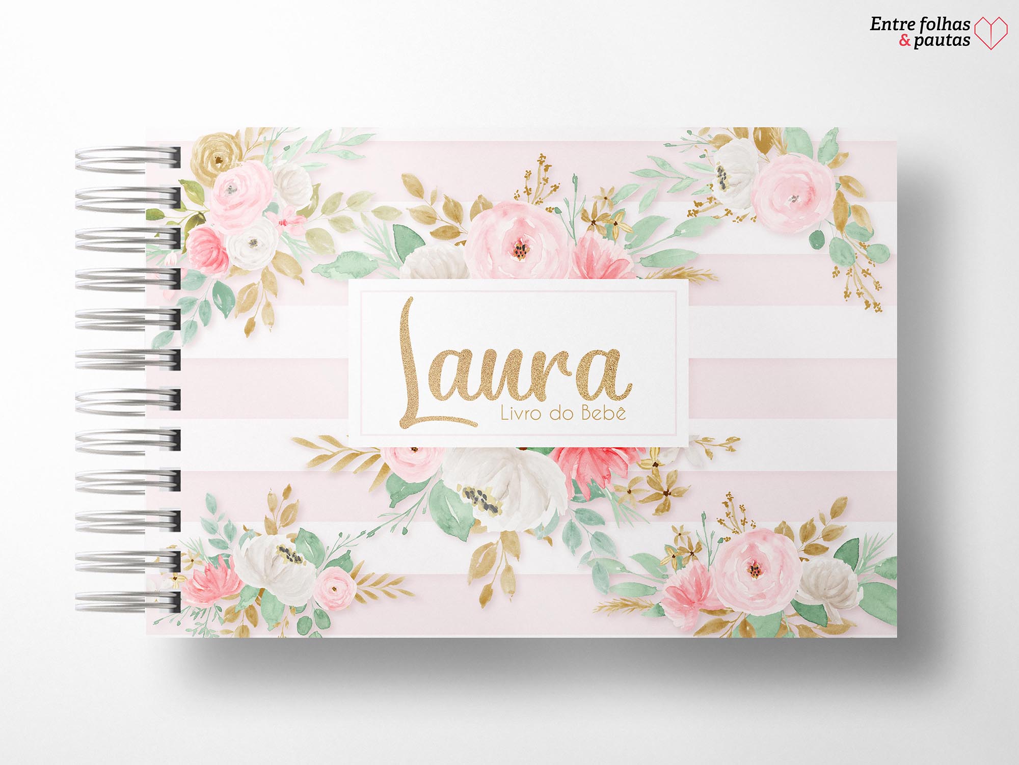 Livro do bebê menina personalizado - Imagem 32