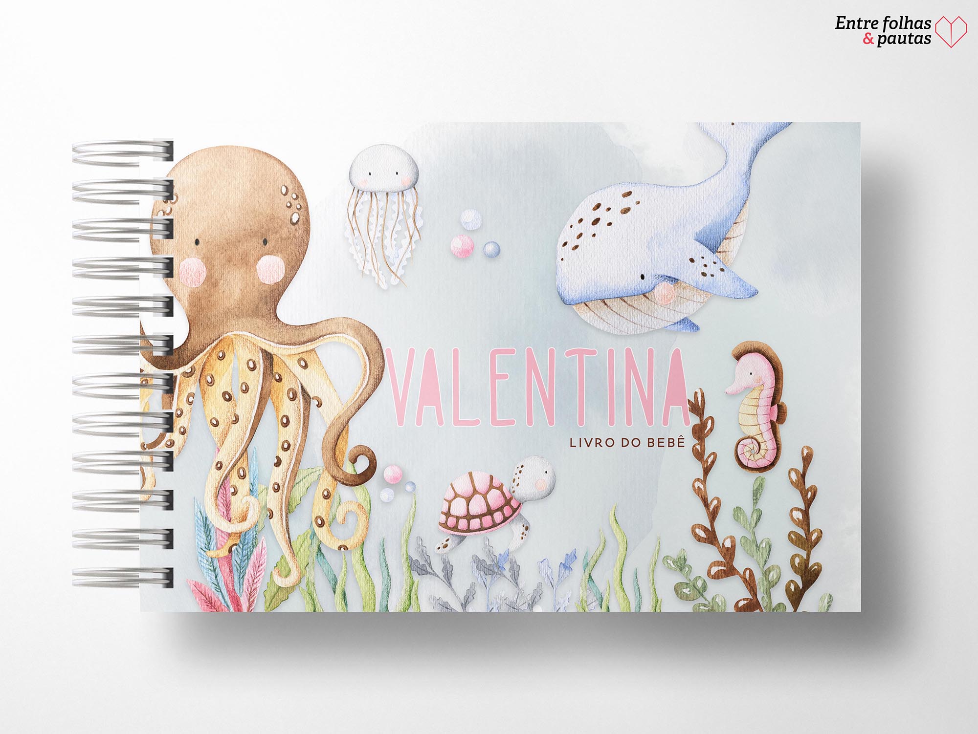 Livro do bebê menina personalizado - Imagem 35