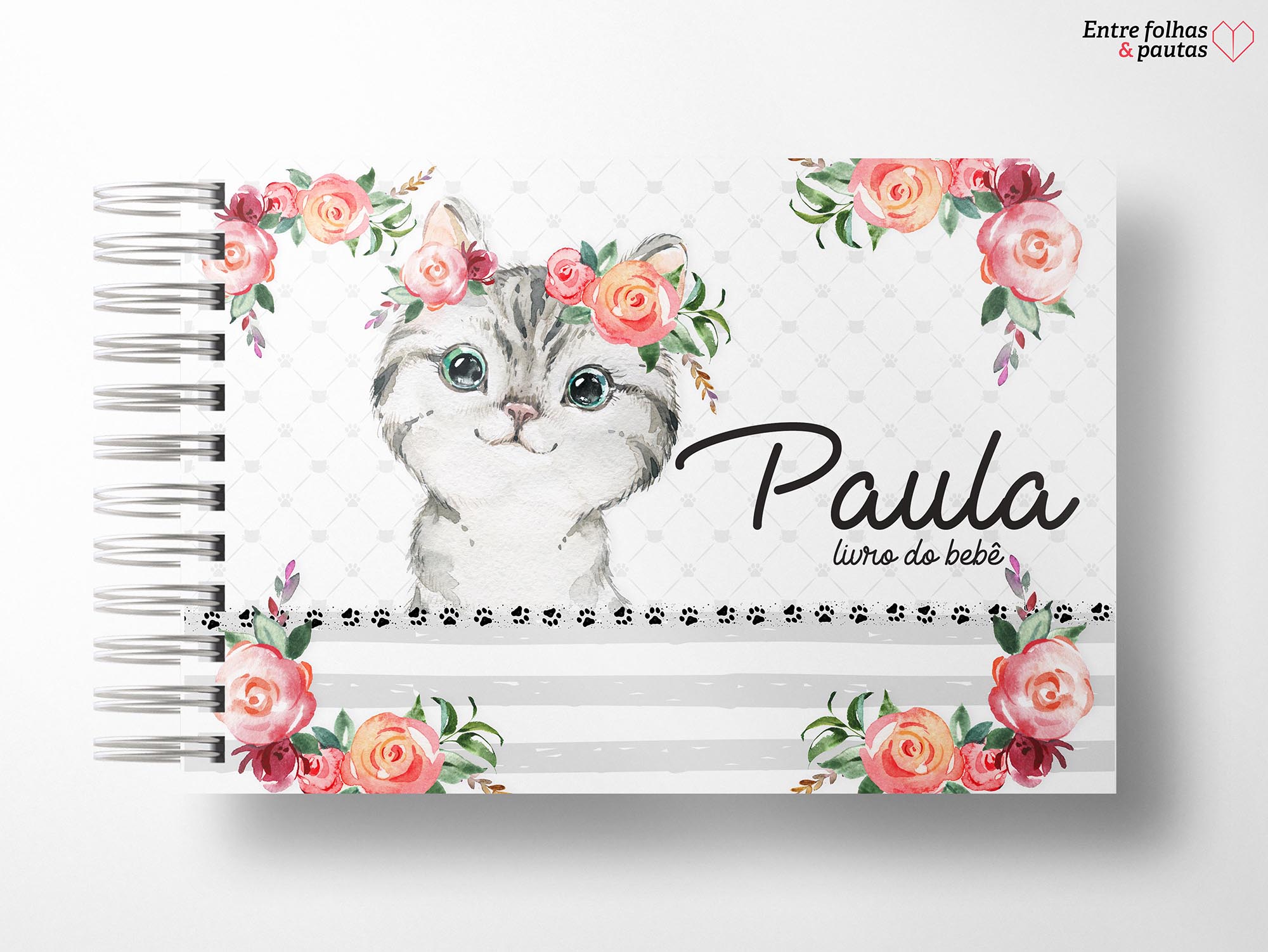 Livro do bebê menina personalizado - Imagem 36