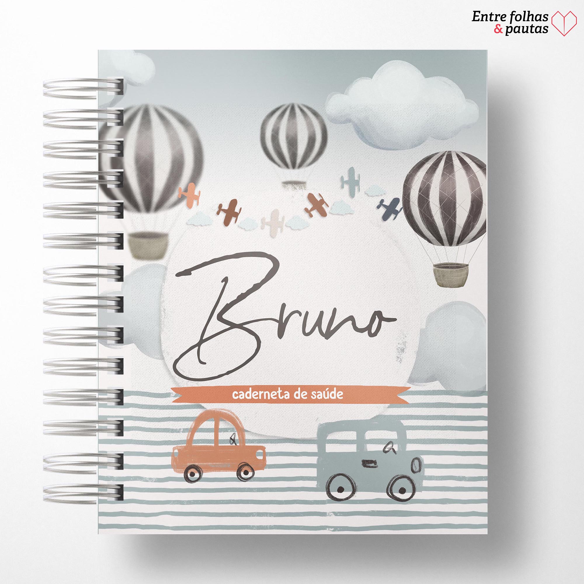 Caderneta de saúde do bebê - meu menino personalizado - Imagem 27