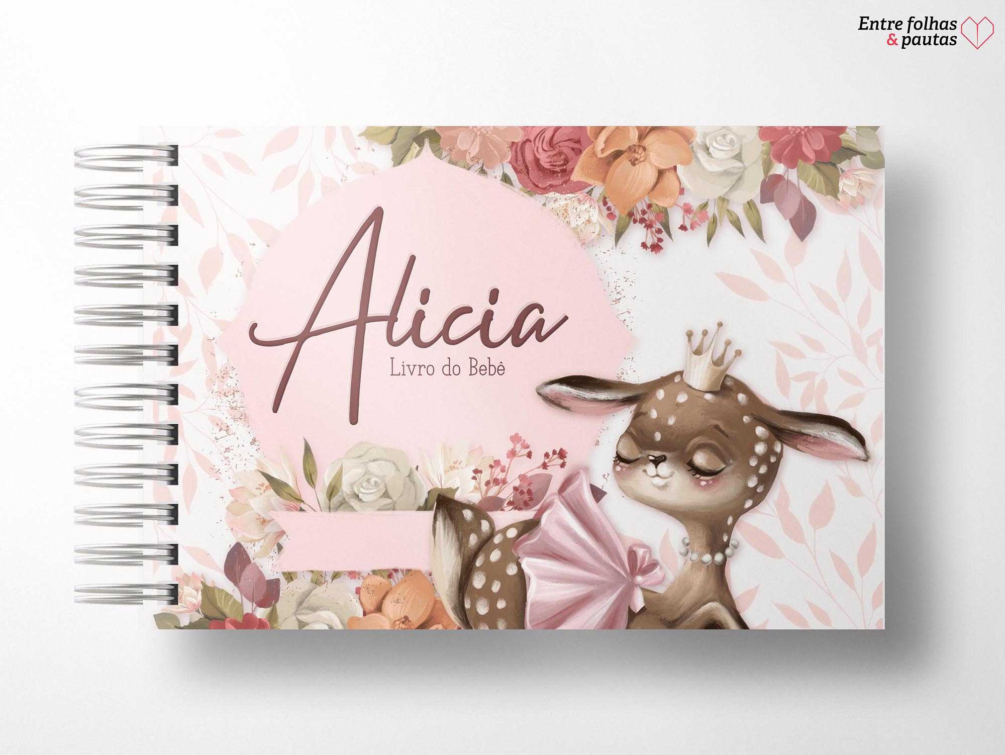 Livro do bebê menina personalizado - Imagem 34