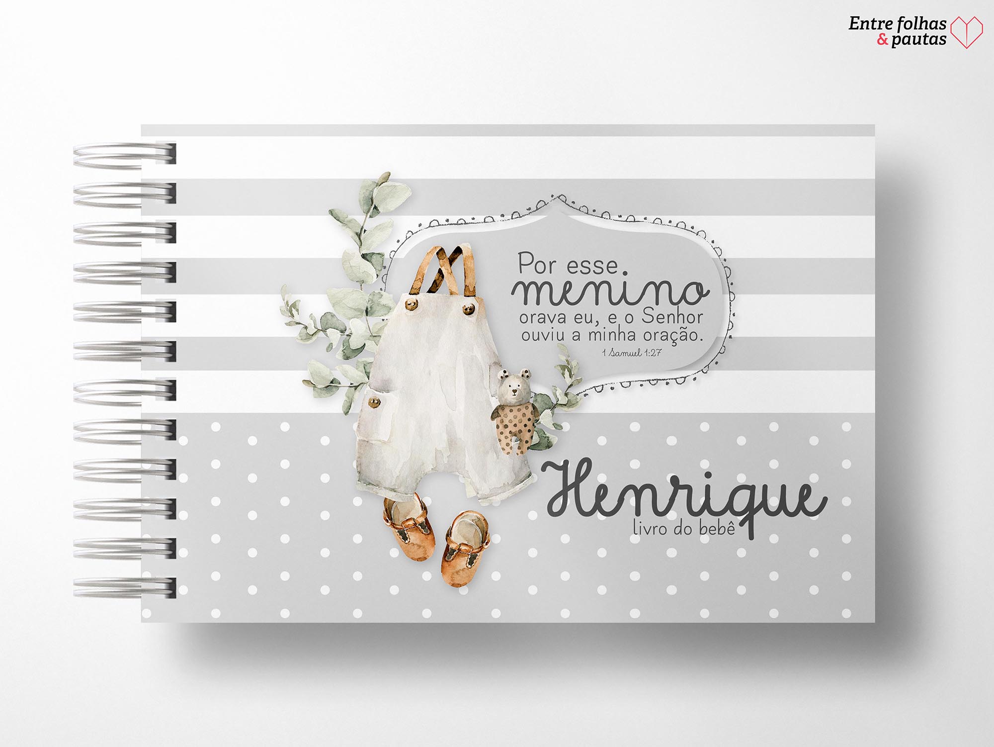 Livro do bebê menino personalizado - Imagem 43