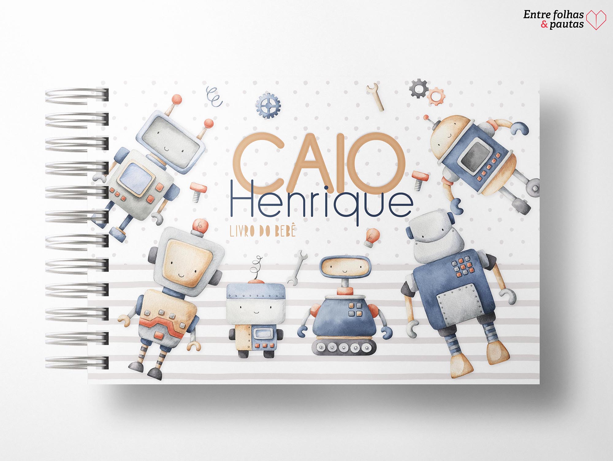 Livro do bebê menino personalizado - Imagem 45