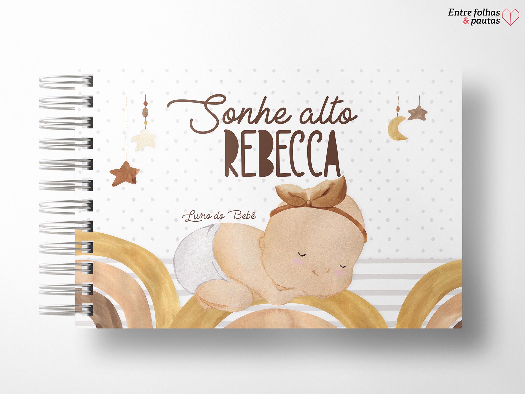 Livro do bebê menina personalizado - Imagem 43