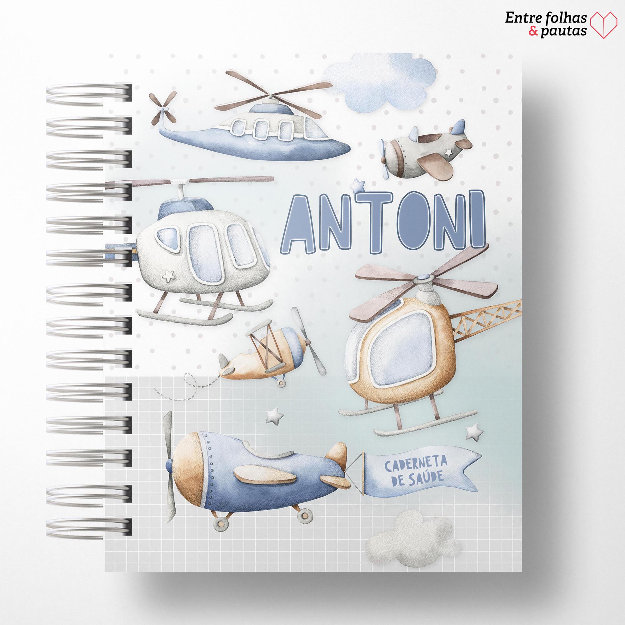 Caderneta de saúde do bebê - meu menino personalizado - Imagem 26