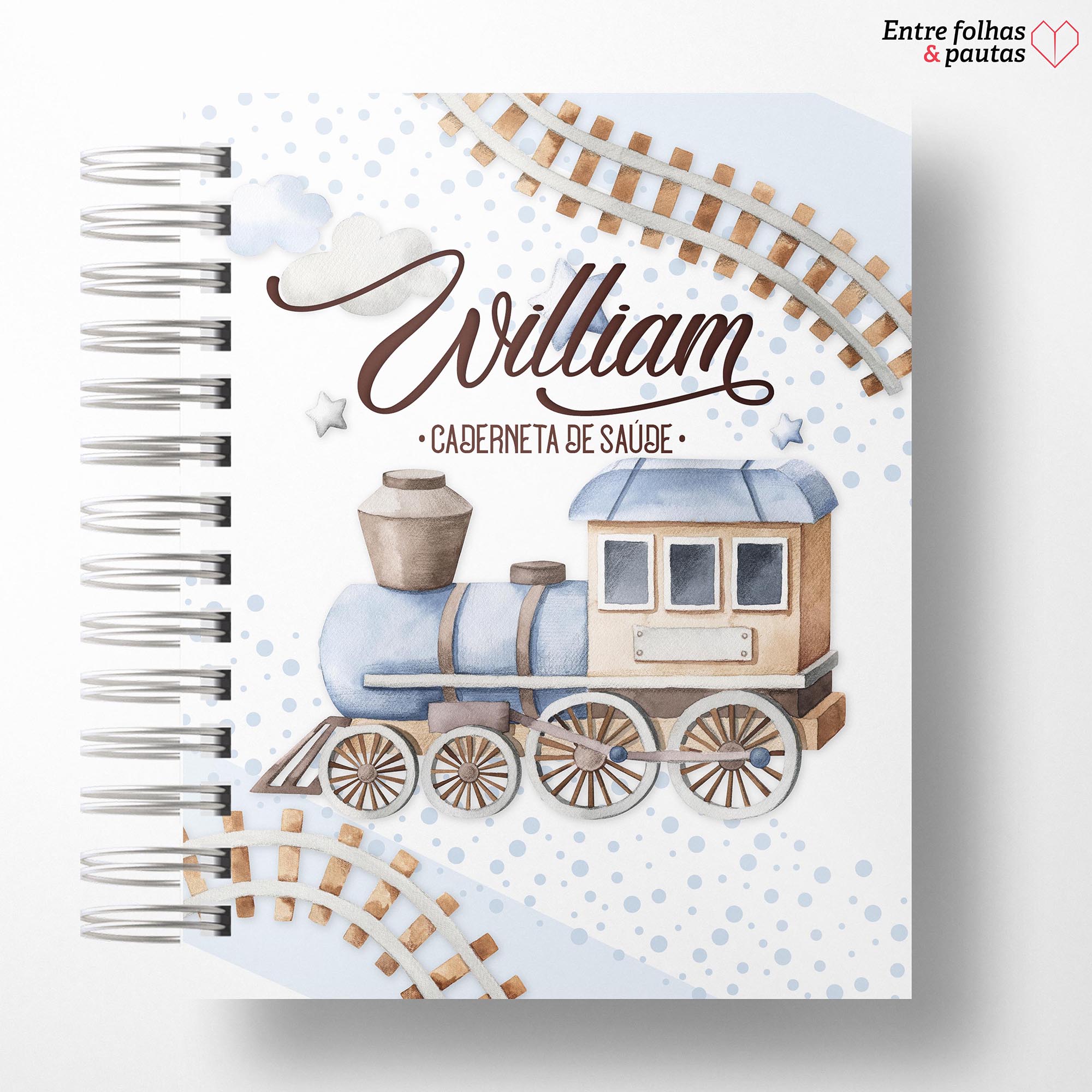 Caderneta de saúde do bebê - meu menino personalizado - Imagem 35
