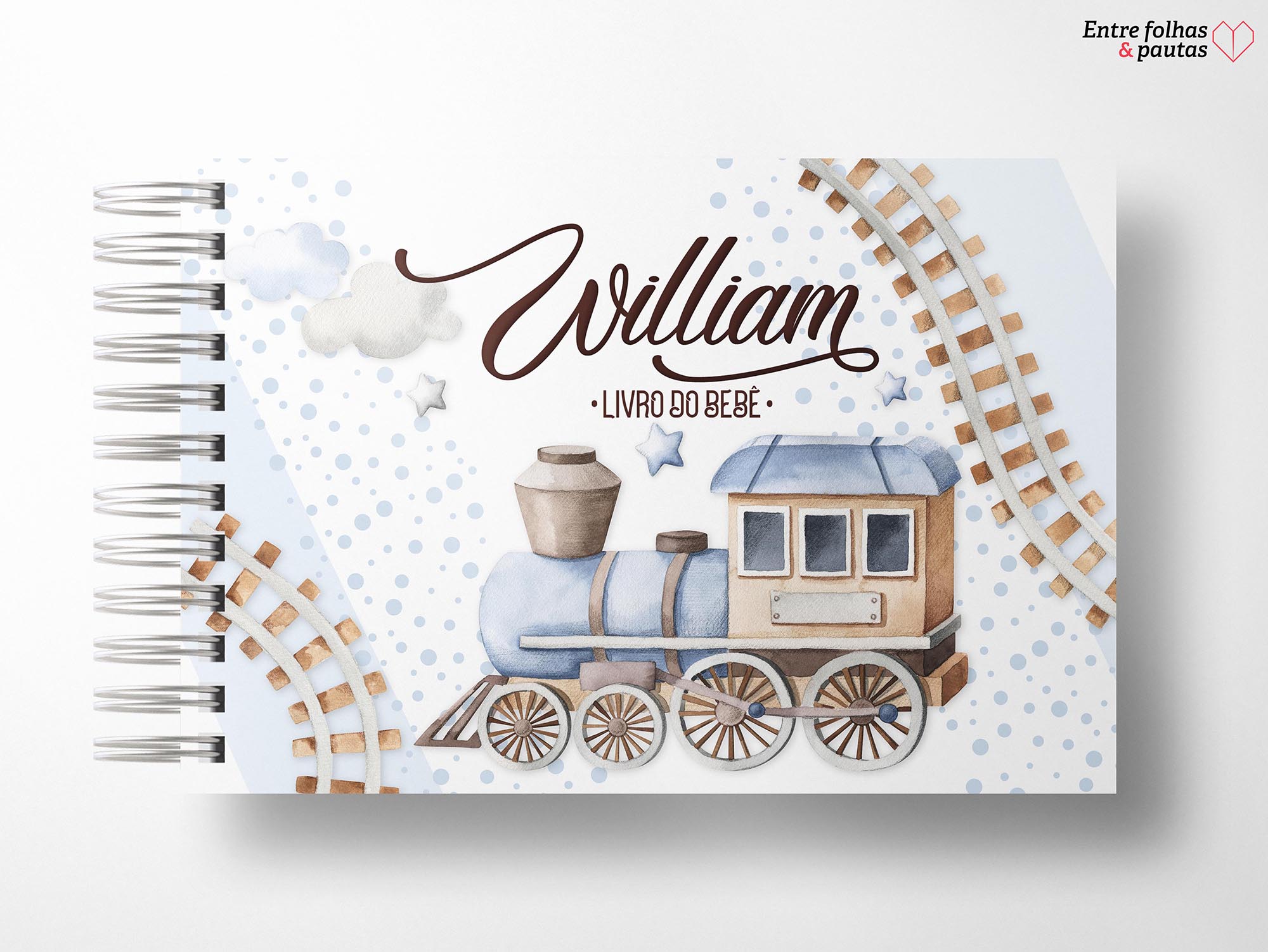 Livro do bebê menino personalizado - Imagem 48