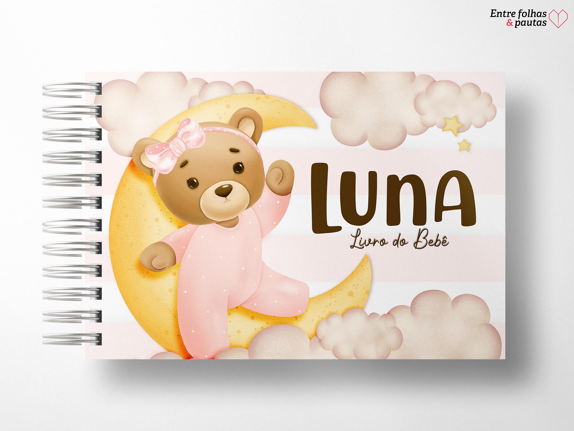 Livro do bebê menina personalizado - Imagem 44