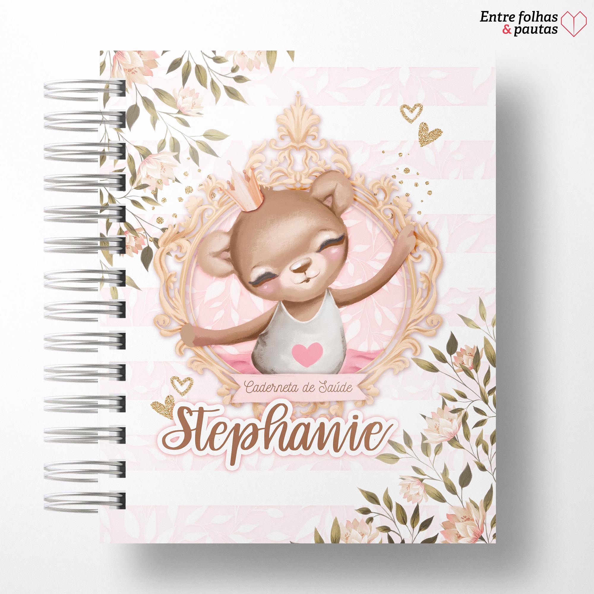 Caderneta de saúde do bebê - minha menina personalizado - Imagem 34