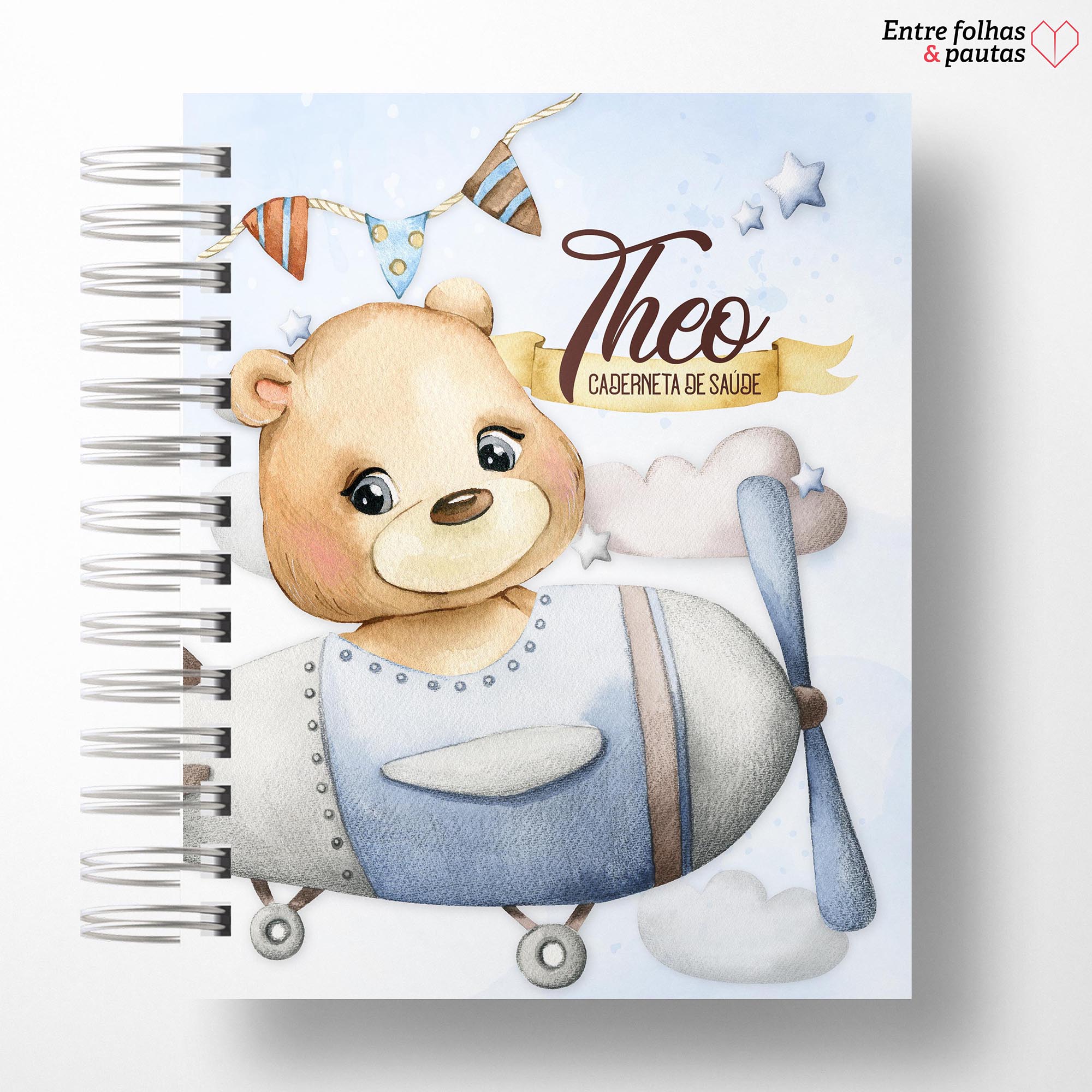 Caderneta de saúde do bebê - meu menino personalizado - Imagem 37