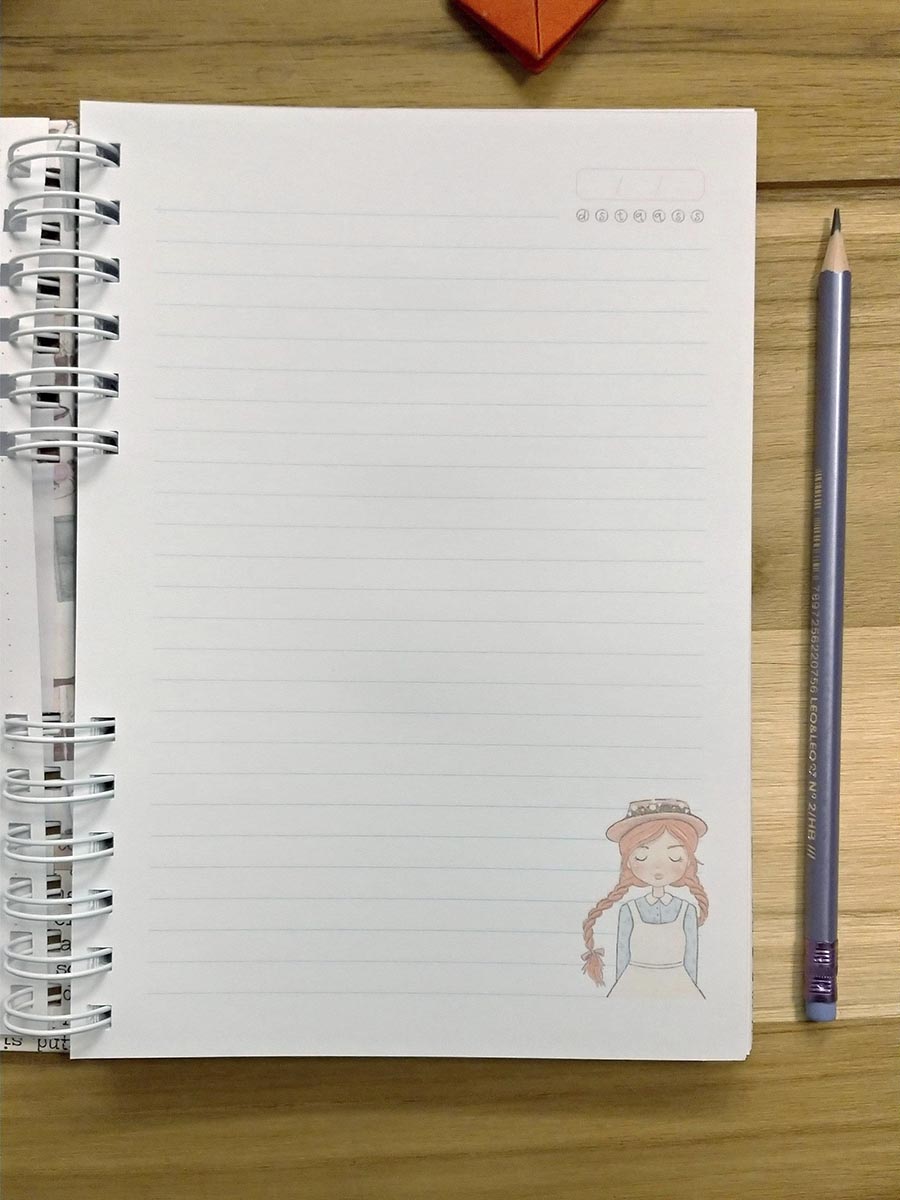 Coleção Anne with an E de Green Gables - Caderno de anotações - Imagem 5