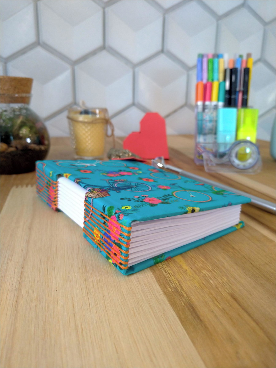 Caderno de bolso longstitch sem pauta