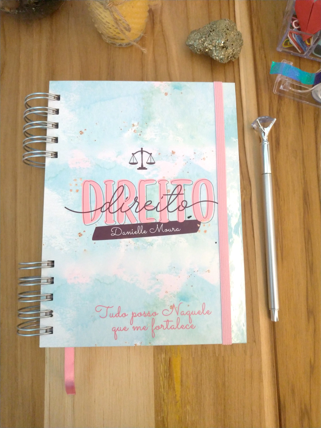 Coleção Profissões Clean - Planner de estudos permanente personalizado - Imagem 3