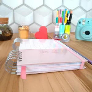 Planner de estudos permanente personalizado - minimalista