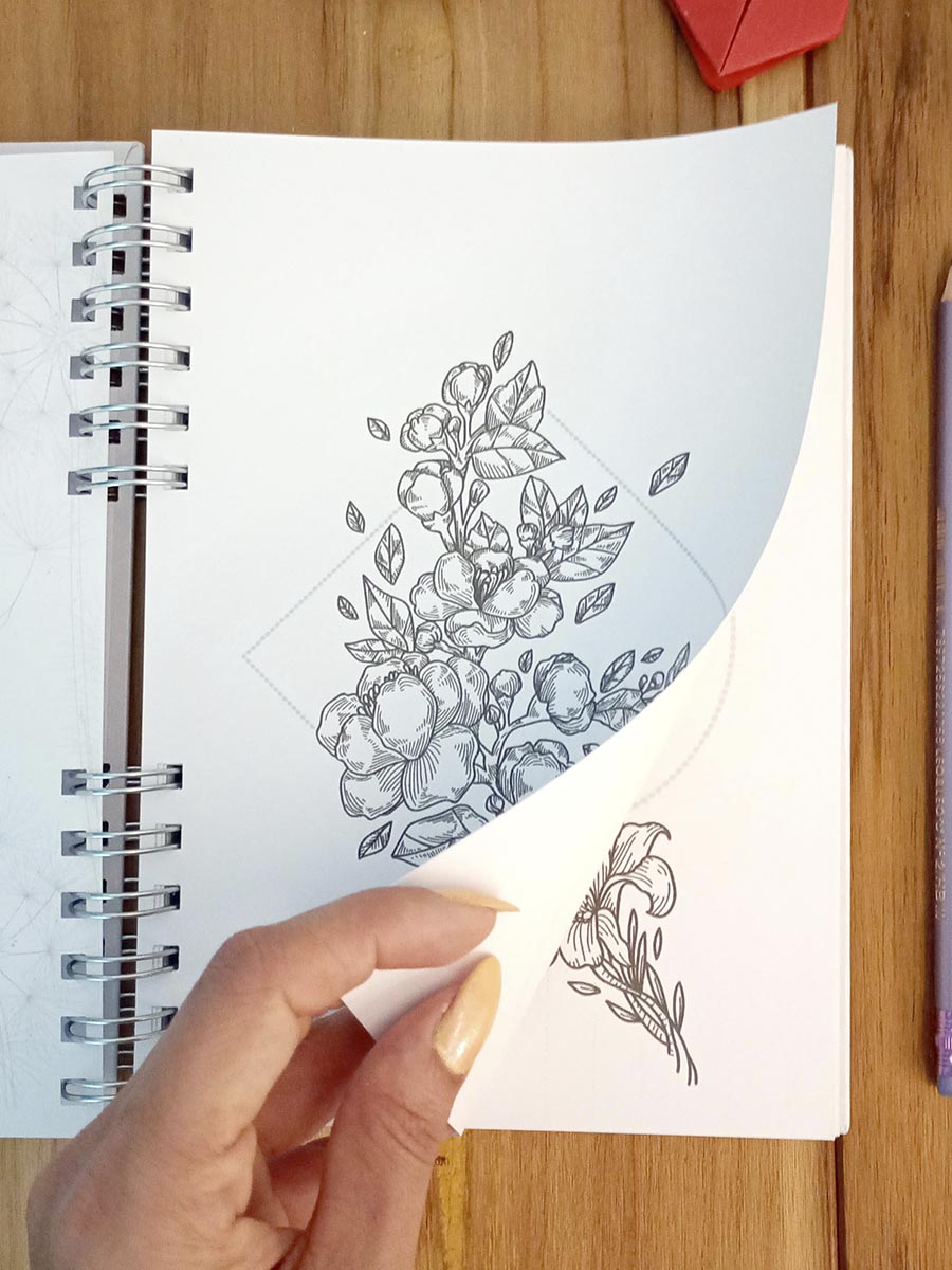 Livro de colorir personalizado - adulto - Imagem 6