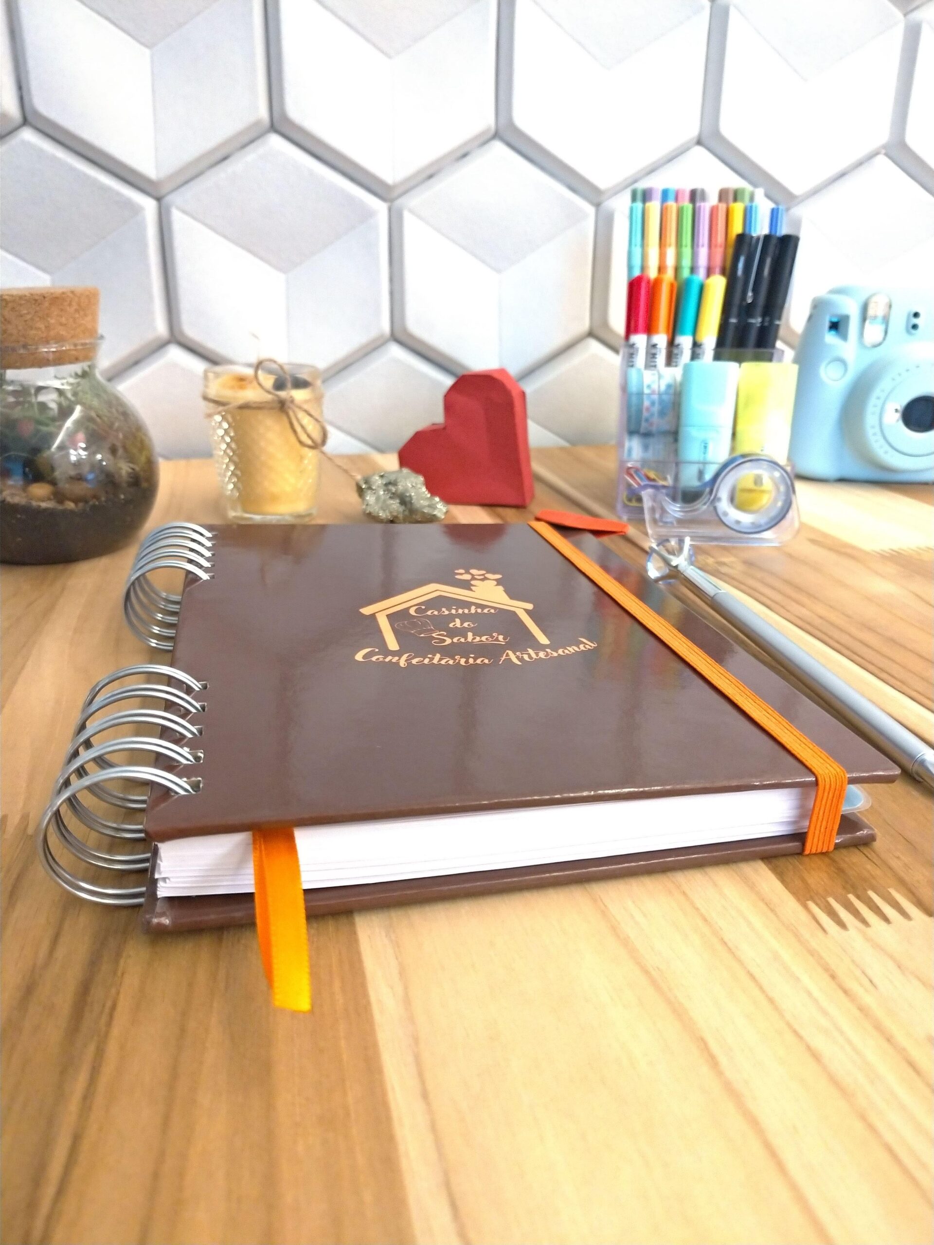 Planner da confeiteira personalizado