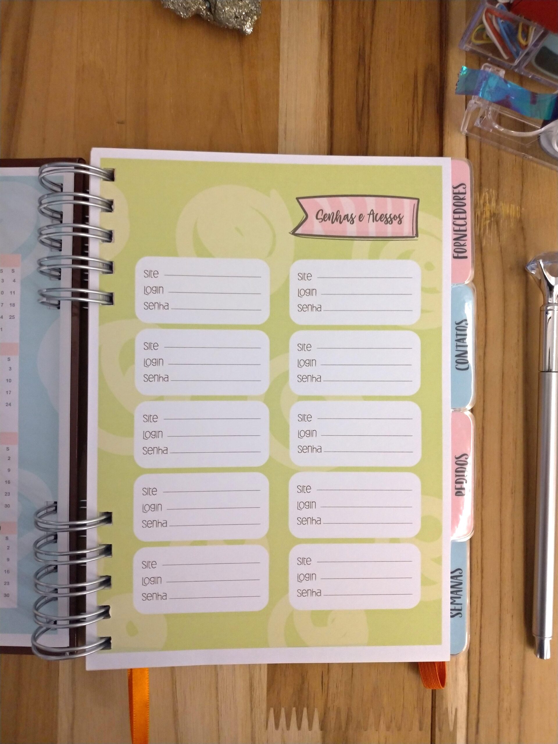 Planner da confeiteira personalizado - Imagem 6