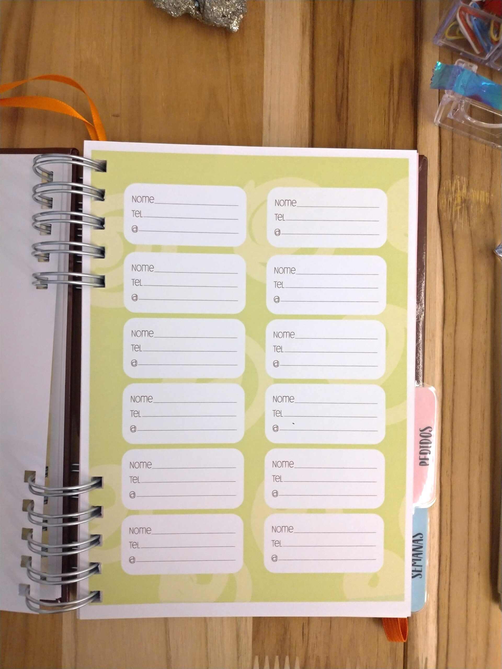 Planner da confeiteira personalizado - Imagem 8