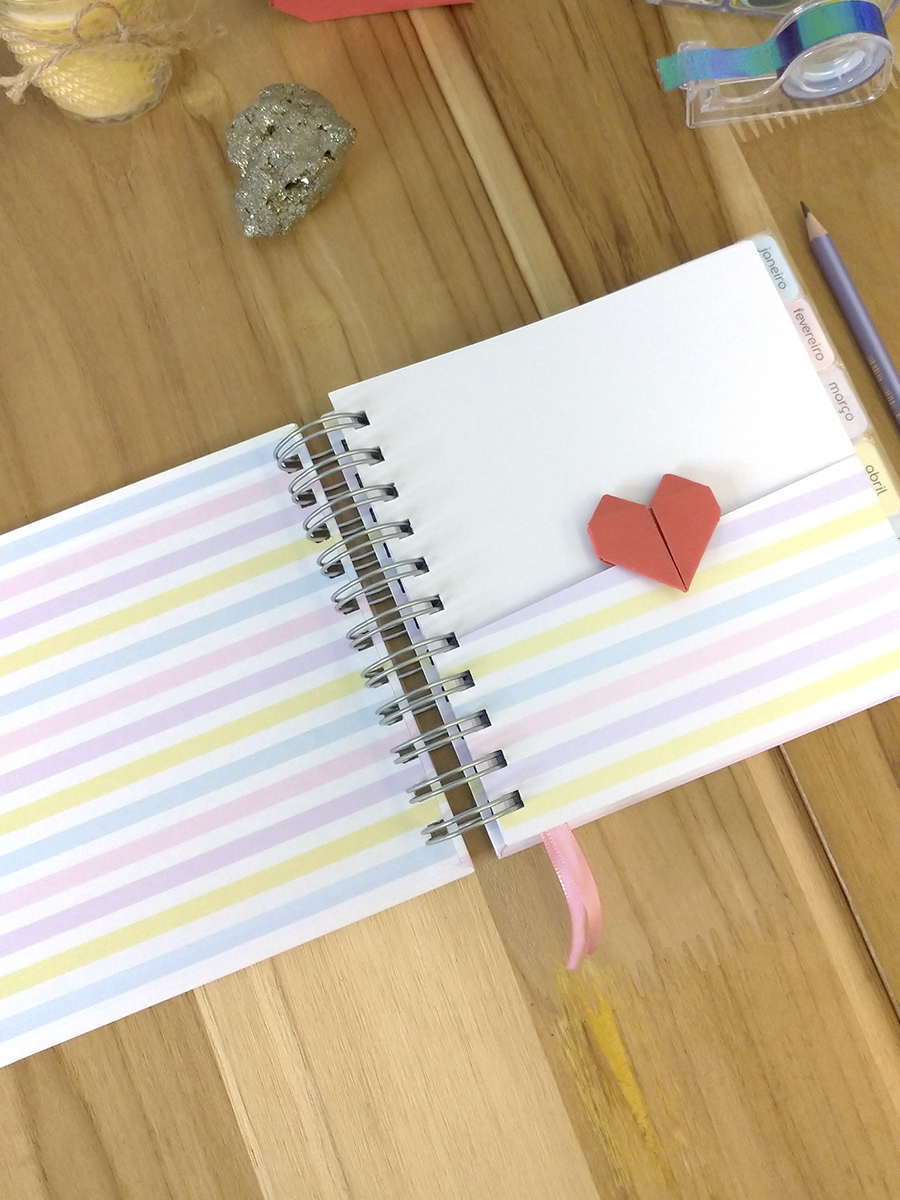 Pronta Entrega - Planner pessoal permanente quadrado - Imagem 2