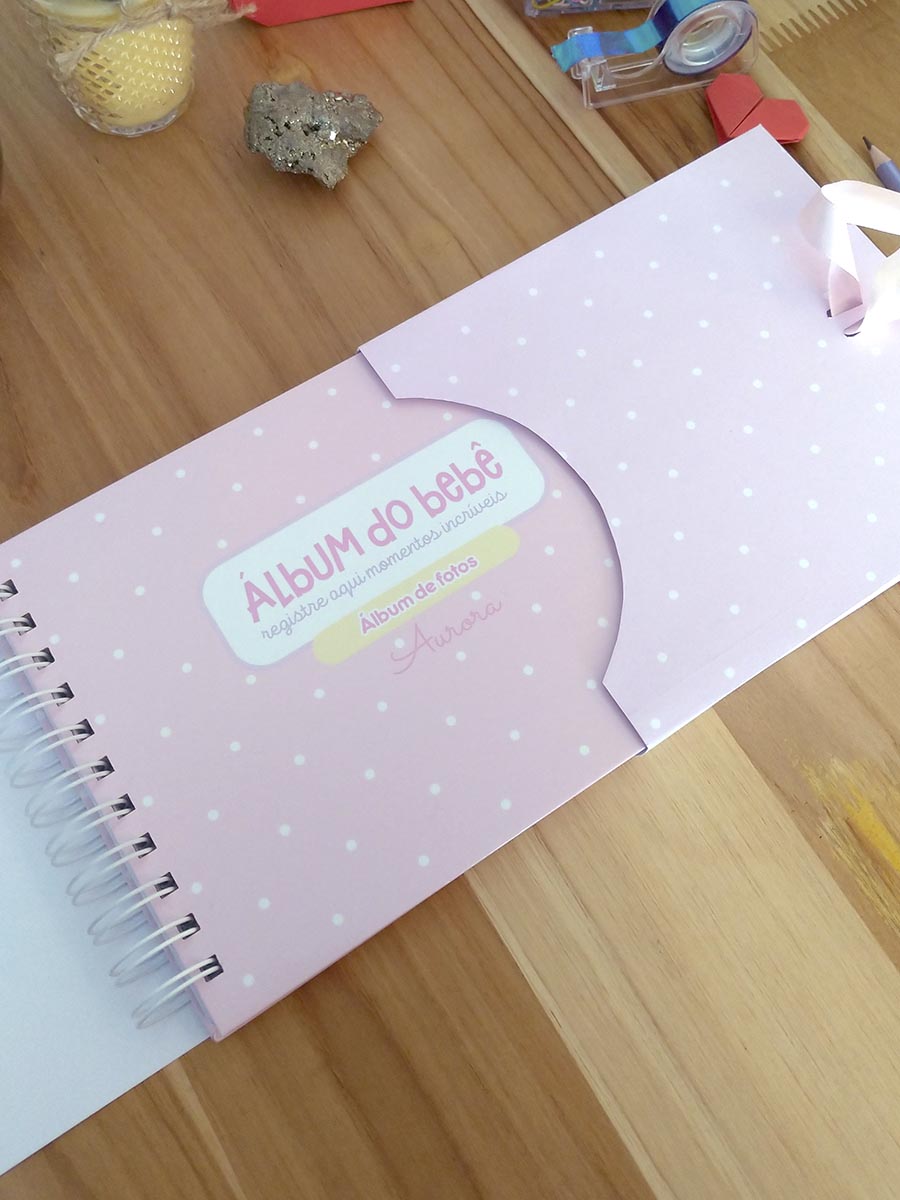 Álbum de fotos do bebê personalizado - Imagem 4