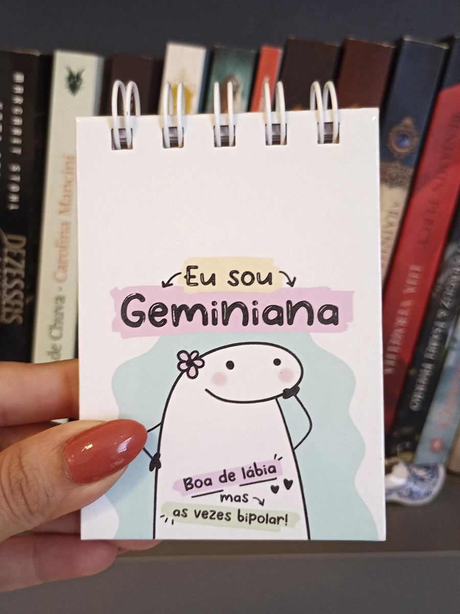 Pronta Entrega - Mini bloquinho A7 signos - meme florks - Imagem 7