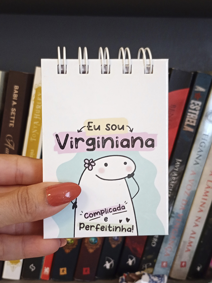 Pronta Entrega - Mini bloquinho A7 signos - meme florks - Imagem 4