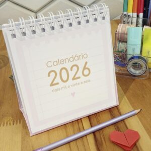 Calendário 2026 15x15