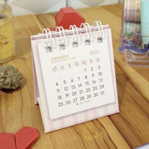 Calendário 2026 mini