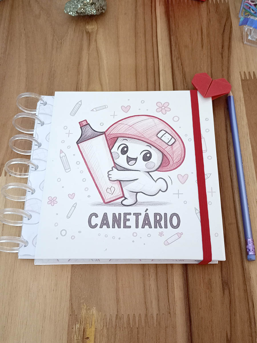 Pré Lançamento - Canetário Sketch Cogumi personalizado - Imagem 6
