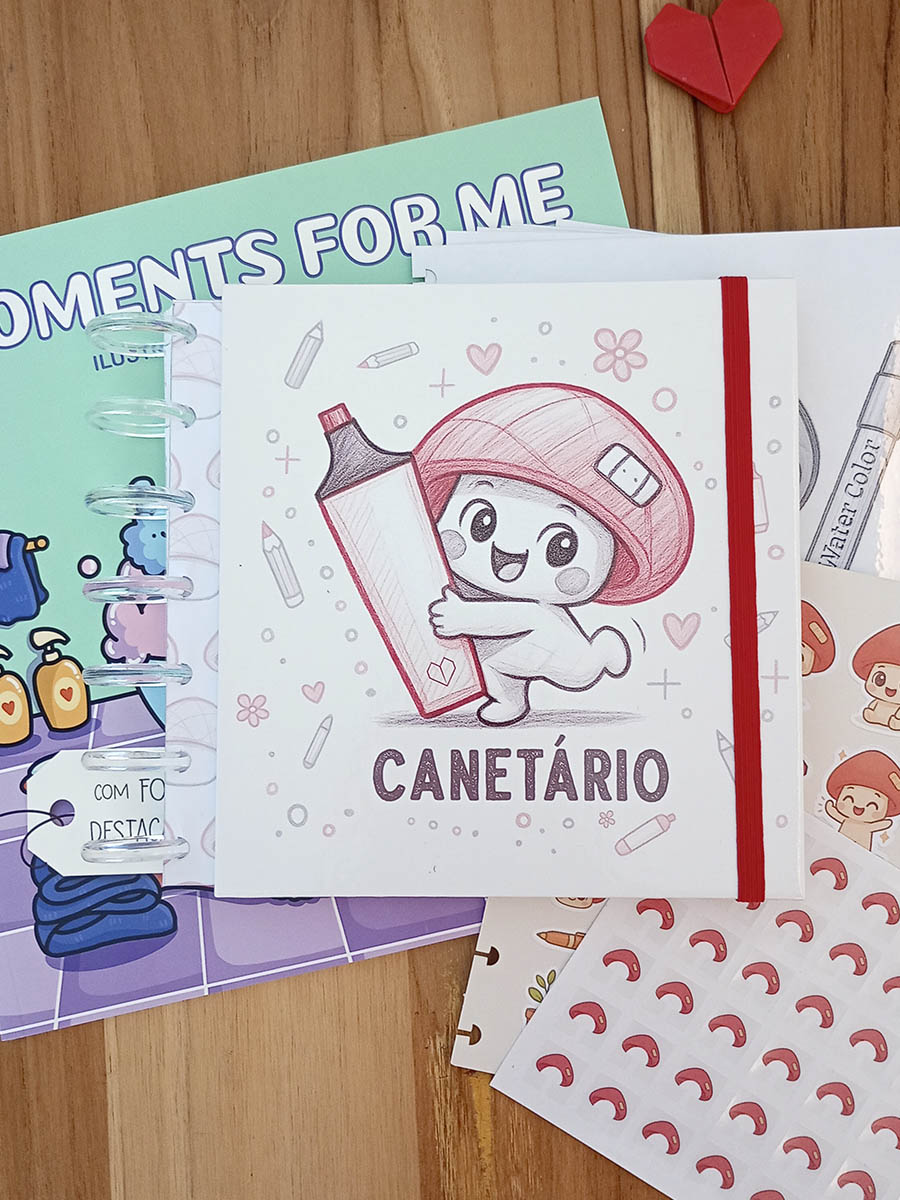 Pré Lançamento - Canetário Sketch Cogumi personalizado - Imagem 2