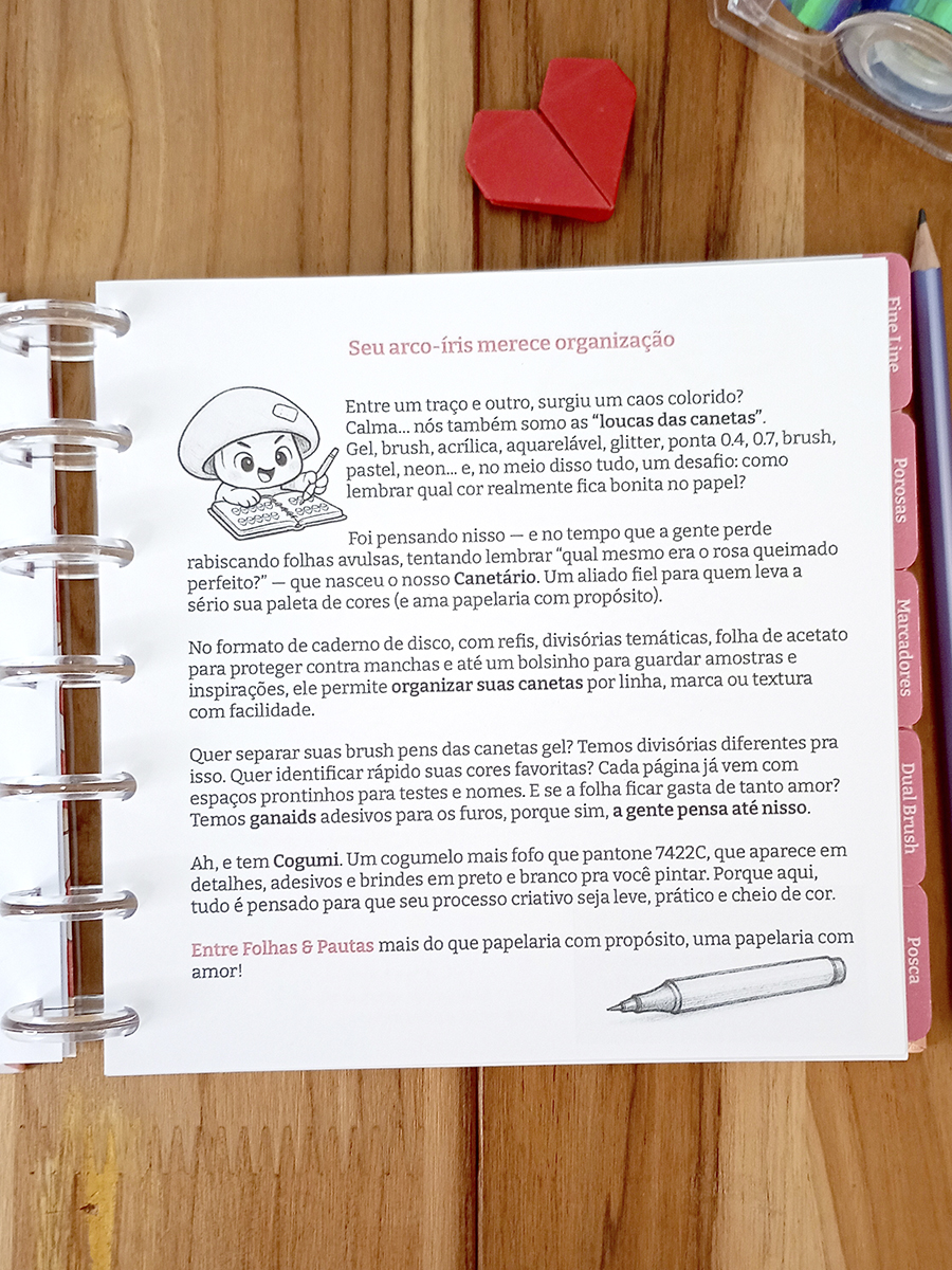 Pré Lançamento - Canetário Cogumi personalizado - Imagem 16