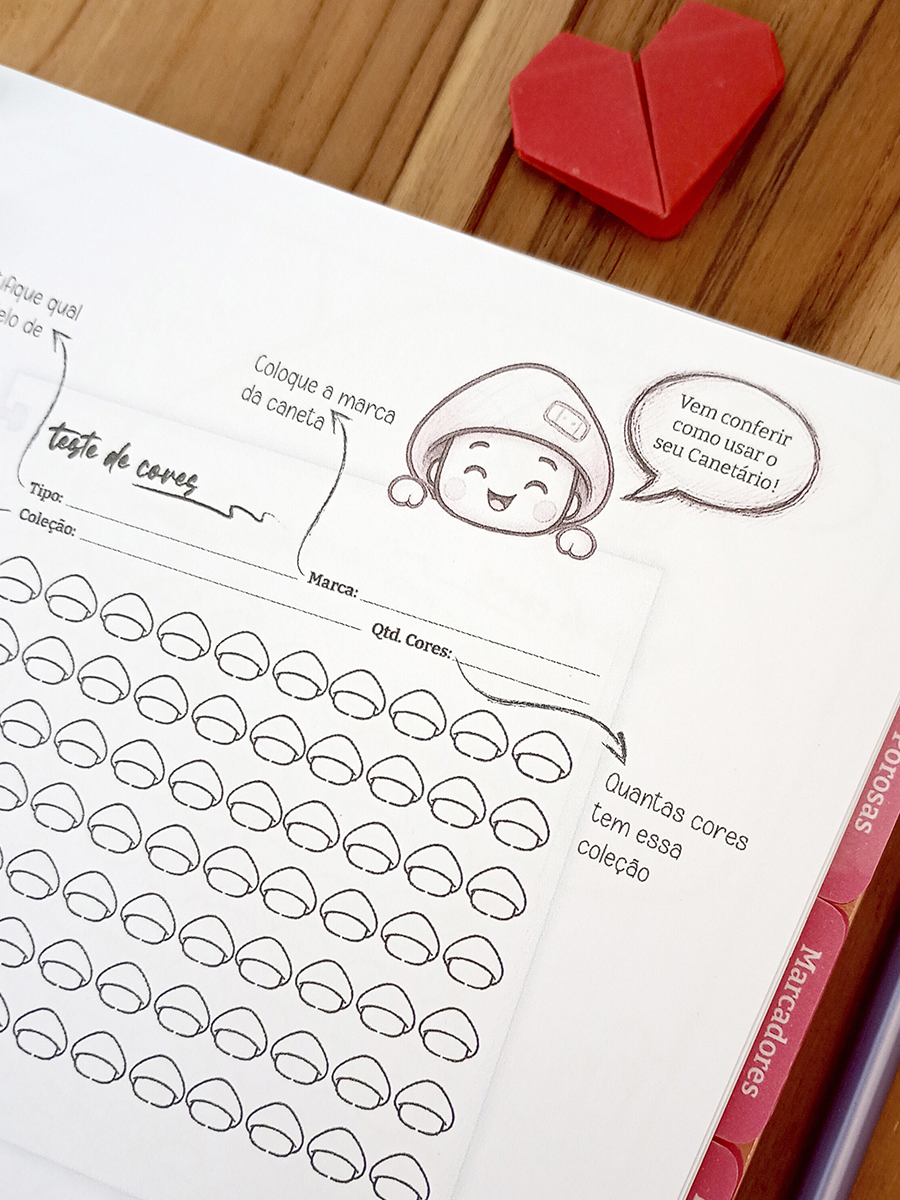 Pré Lançamento - Canetário Cogumi personalizado - Imagem 19