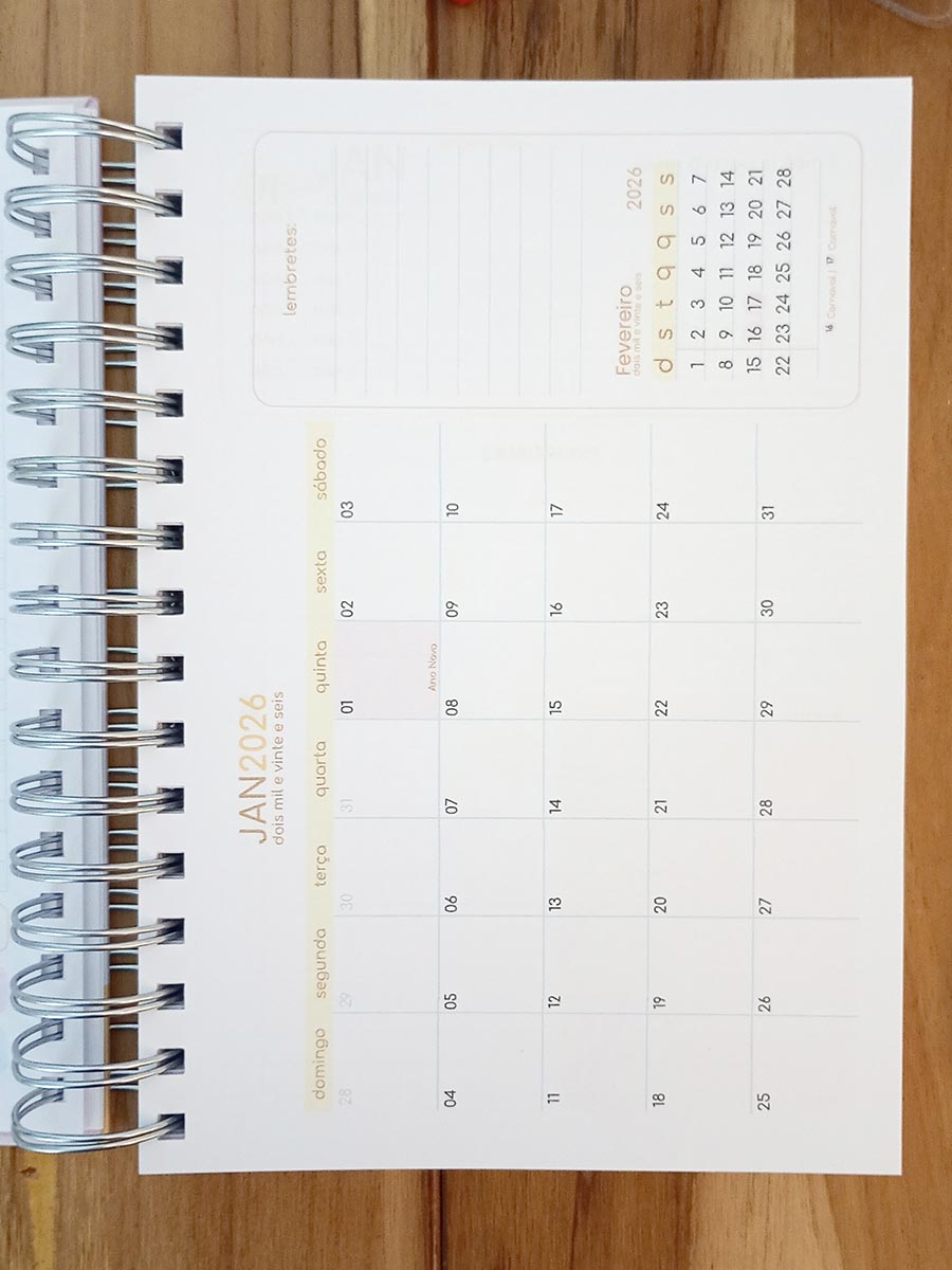 Agenda 2026 personalizada - Imagem 16