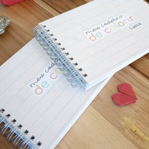 Livro de colorir para crianças personalizado