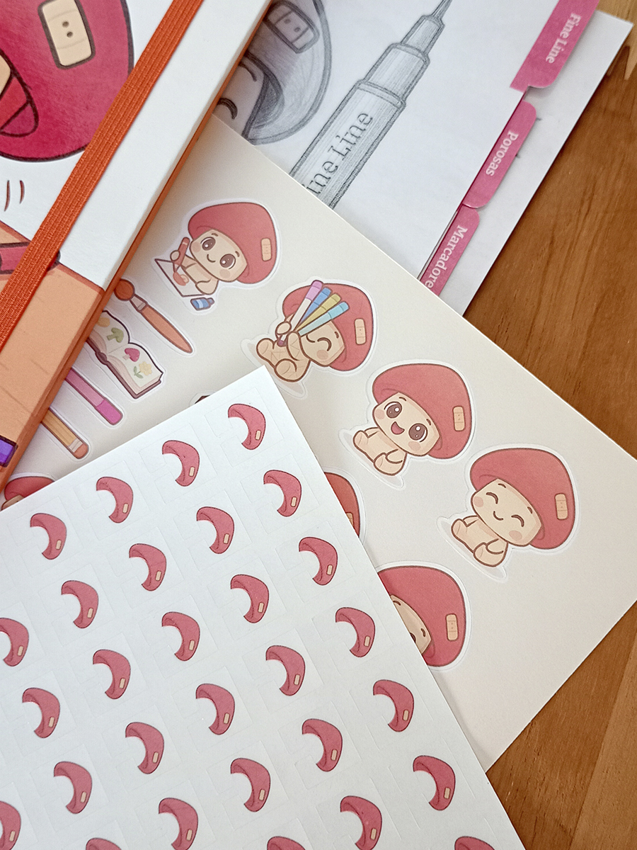 Pré Lançamento - Canetário Cogumi personalizado - Imagem 3