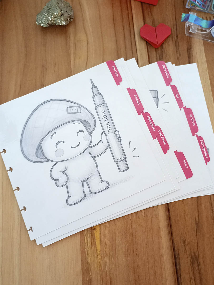 Kit de divisórias Canetário - Imagem 2