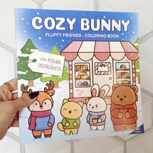 Livro de colorir Cozy Bunny