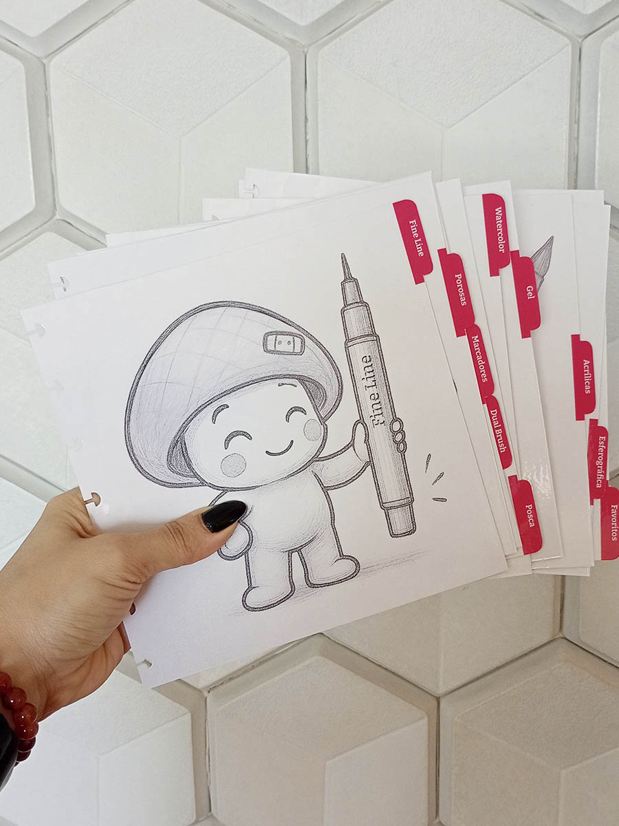 Kit de divisórias Canetário - Imagem 3