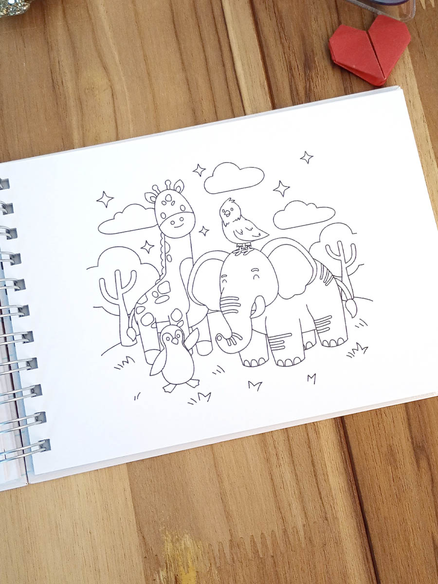 Livro de colorir para crianças personalizado - Imagem 8