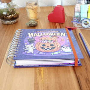 Livro de colorir Entre Folhas - Halloween Vol01