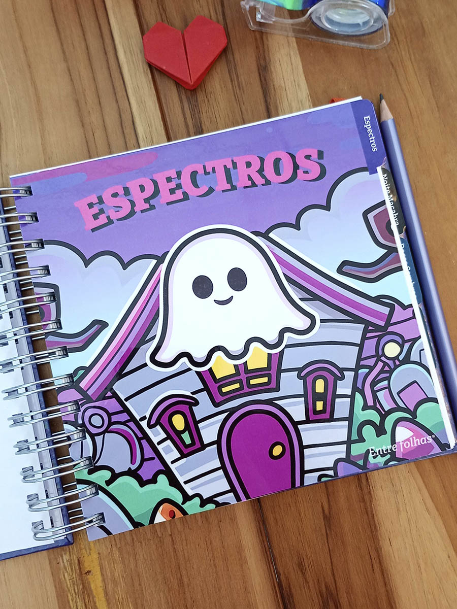 Livro de colorir Entre Folhas - Halloween Vol01 - Imagem 11