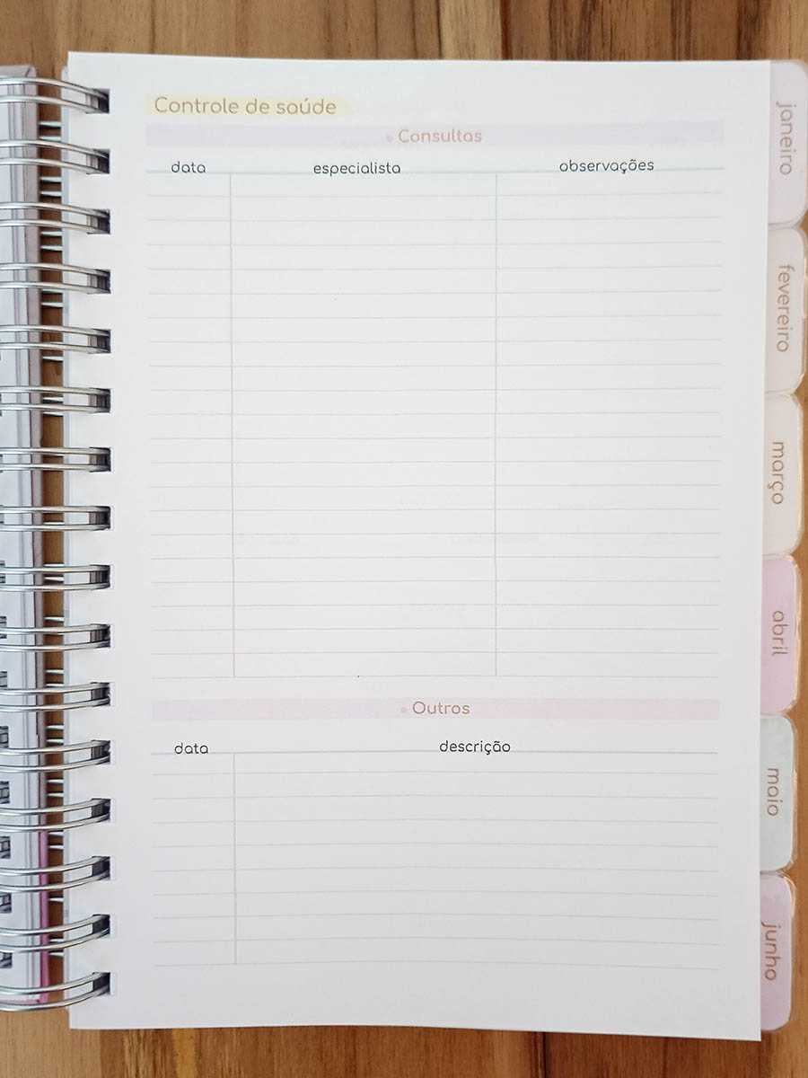 Planner 2026 personalizado - Imagem 16