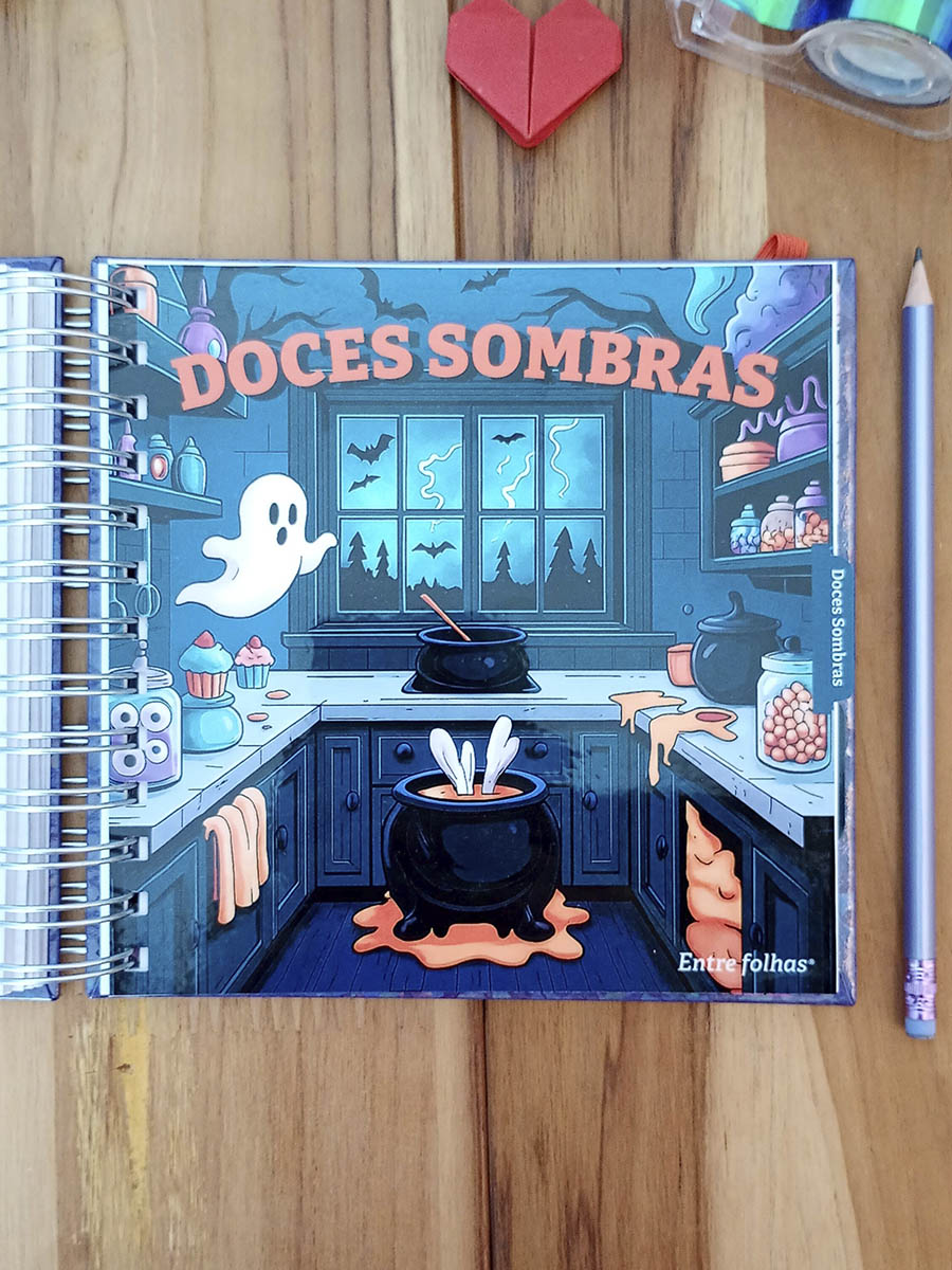 Livro de colorir Entre Folhas - Halloween Vol01 - Imagem 17